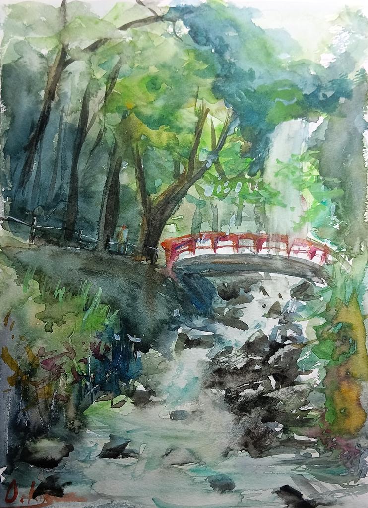 水彩画を描く高校生 kuma (@eiSHeMzfYM11300) / Posts / X