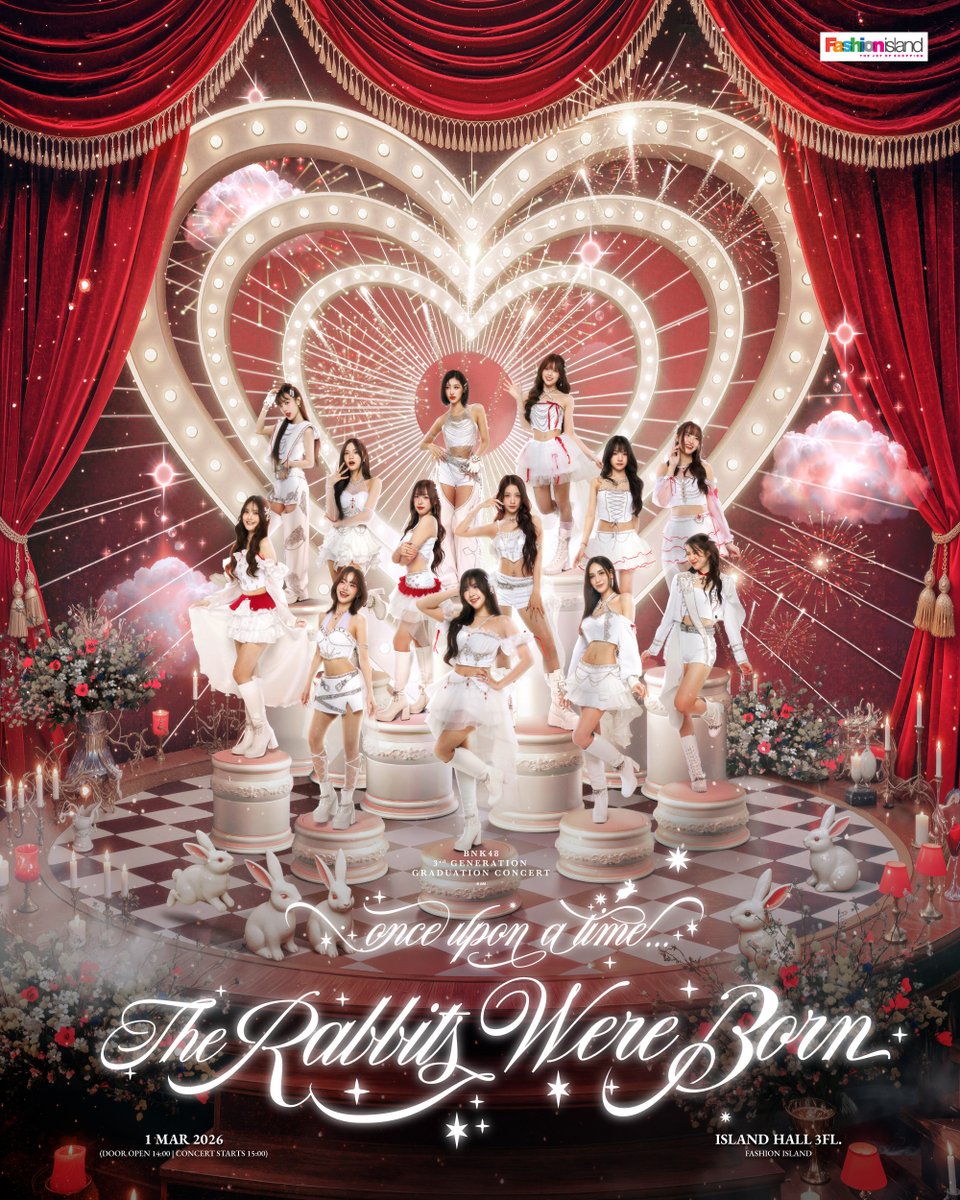 แจก Cashback บัตรคอนแกรดรุ่น 3 
333 บาท จำนวน 3 สิทธิ์ ♥️🐰💫

เฉพาะคนที่กดซื้อบัตร ตั้งแต่ตอนนี้เป็นต้นไป
* เฉพาะบัตรชมคอนเสิร์ต ไม่รวมบัตร Soundcheck และ Live Streaming

ส่งหลักฐานการซื้อมาทาง DM ได้เลยค่า🙇🏻‍♀️

ซื้อบัตรได้ที่
🎫 eventpop.me/e/133650