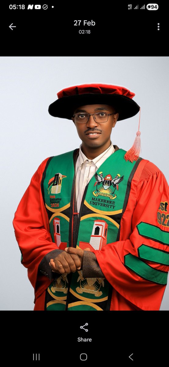 Arinaitwe Rugyendo, PhD🇺🇬 tweet media