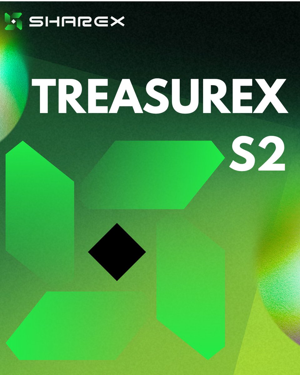 #TreasureX S1 set the tone.👏
The response, the momentum, the community — stronger than we expected.
Now we’re preparing the next chapter.

TreasureX S2 is coming.🤩
New mechanics. New dynamics. Stay close.💛💛