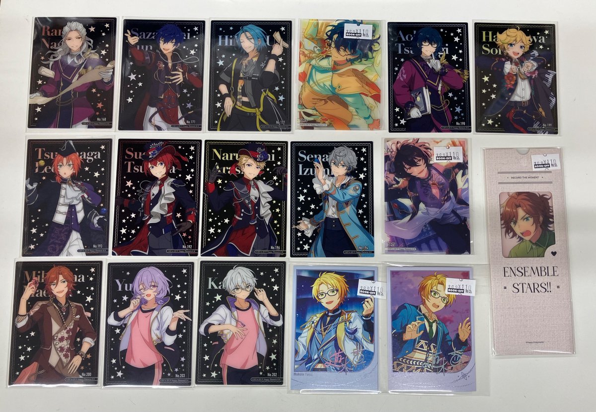 🦊ホビー売り場情報🦊 #あんスタ のカード類補充しました！クリア
