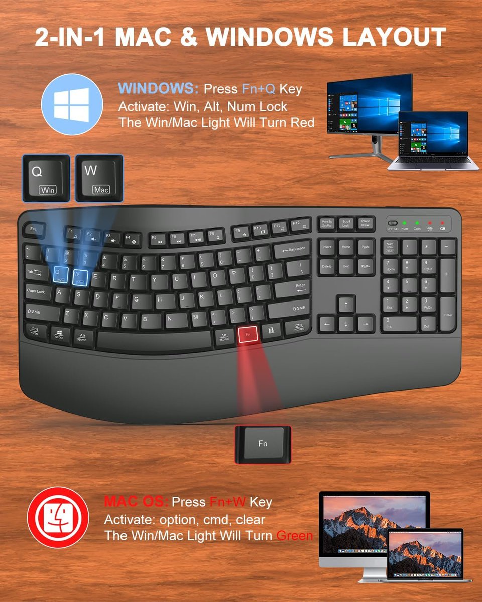 PriceErrors's tweet photo. ⌨️Ergonomic Wireless Keyboards (Gray) #ad 

Now $7.xx
Was $24.xx

Could you use this?

https://t.co/69hW7PxIux

#keyboard #computer #gaming #deals https://t.co/9eStnT9fXc