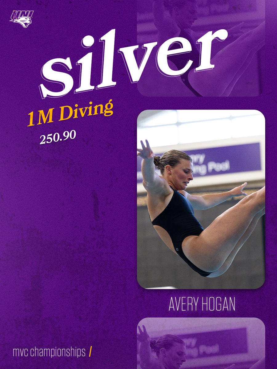 SEEING SILVER ON THE SPRINGBOARDS! 🥈

Avery Hogan takes second place in the MVC one-meter diving finals!

#EverLoyal | #1UNI
