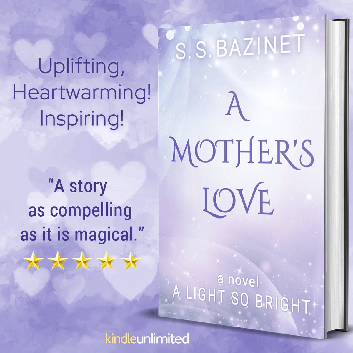 SSBazinet's tweet image. A Mother’s Love
amazon.com/Mothers-Love-L…

⭐️⭐️⭐️⭐️⭐️ “A story as compelling as it is magical.”

⭐️⭐️⭐️⭐️⭐️ “An Inspiring, Uplifting Read!”

#Heartwarming! The power of a mother’s love to change hearts!

#Visionary #Metaphysical #KU #MothersLove #Redemption