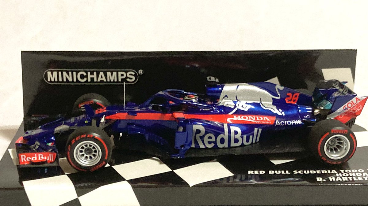 トロロッソSTR13ホンダ '18 B.ハートレー🇳🇿 ミナルディから名を変え
