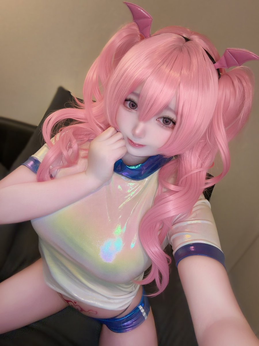 mokonatan022's tweet photo. 体育の時間🩷
ちゃんと準備運動、してきた？😈↝

 #ブルマ    #コスプレ https://t.co/zmcTJwtIrG