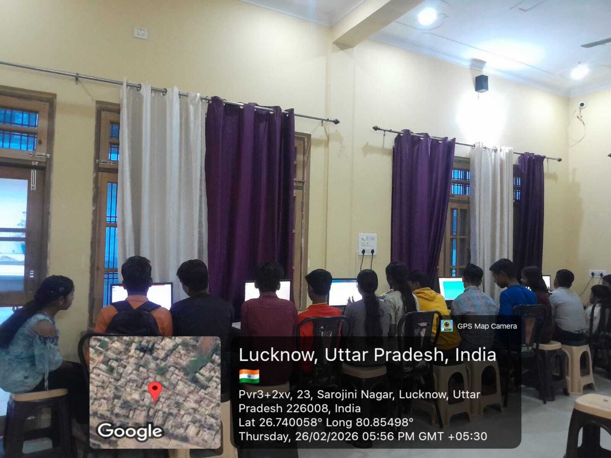 RBSINGHSJN's tweet photo. 💻 Digital education for every home in Sarojini Nagar.
Free computer training is empowering youth with essential skills for brighter careers.
🙏 Thanks to Hon’ble MLA Dr. Rajeshwar Singh for supporting digital progress.
#DigitalProgress #SarojiniNagar #Lucknow #YouthEmpowerment https://t.co/bQANhDT0xC