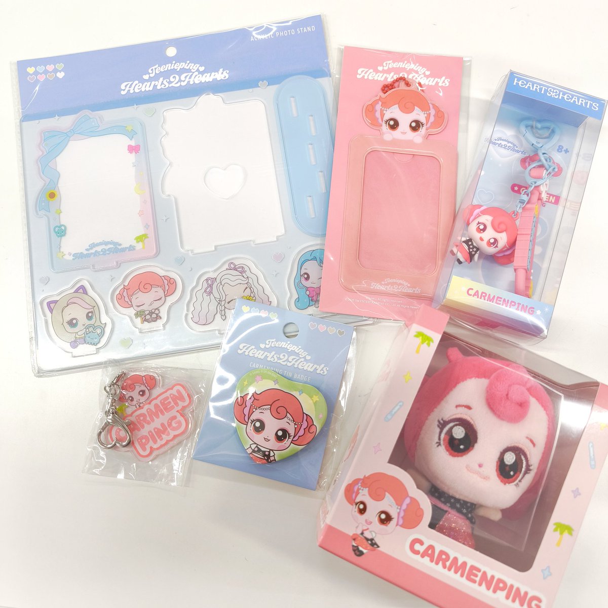 Hearts2Hearts ️🩵 【入荷情報】 カルメンちゃんのTeeniepingコラボ