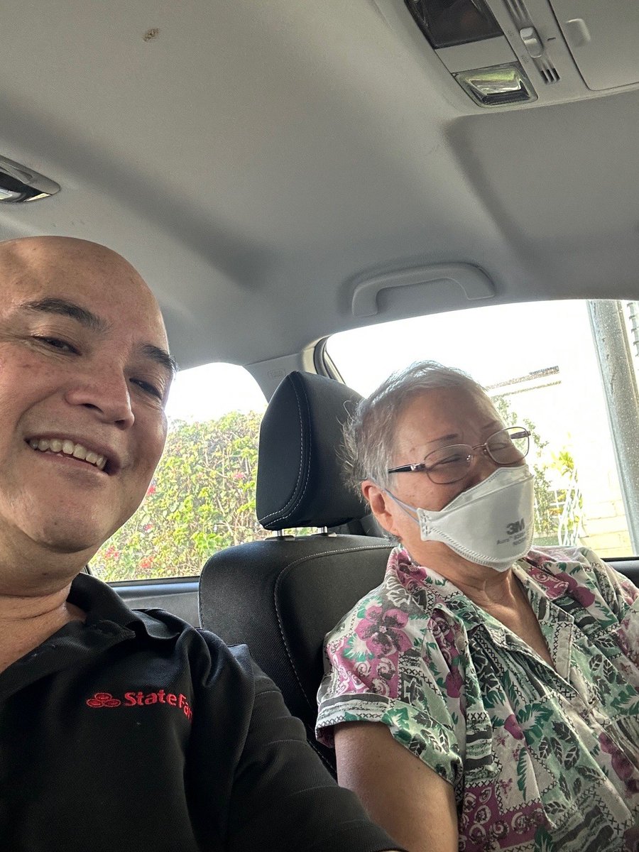 lancehawaii's tweet photo. Visited Ruby, a wonderful kupuna, to help her set up her Drive Safe &amp; Save discount.  She says our office feels like family, and it was a joy to help her.  Moments like this reminds me why we're always here for our community.  #CommunityFirst #KupunaCare #DriveSafeAndSave#Ohana https://t.co/bCX17l7rYf