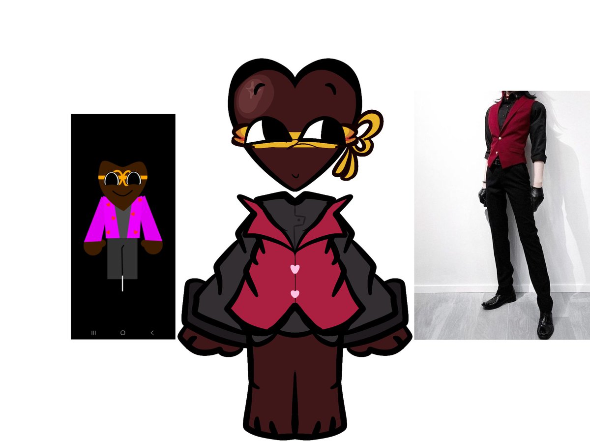 MonoboiN's tweet photo. (all Art by my friend) my uh Dandy's world OCs! Loveshot (Valentines Day Toon) and Bitzy (OC to be Vee's CO-STAR or friend, whatever you think is best for your opinion) yeah #dandysworldoc #dandysworldart https://t.co/ABtJh4pAlR