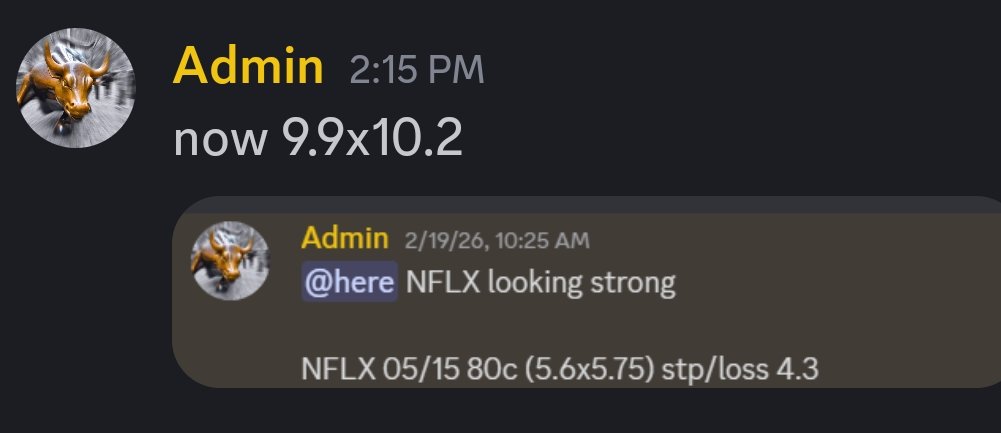 $NFLX nice move

$QQQ $SPY $PLTR $AMZN $GGOG $NVDA $ARM $JOBY $IONQ $CRCL