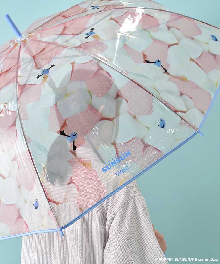 PUPPET SUNSUN × Wpc.】 スンスンがビニール傘のデザインに！ 雨の日も