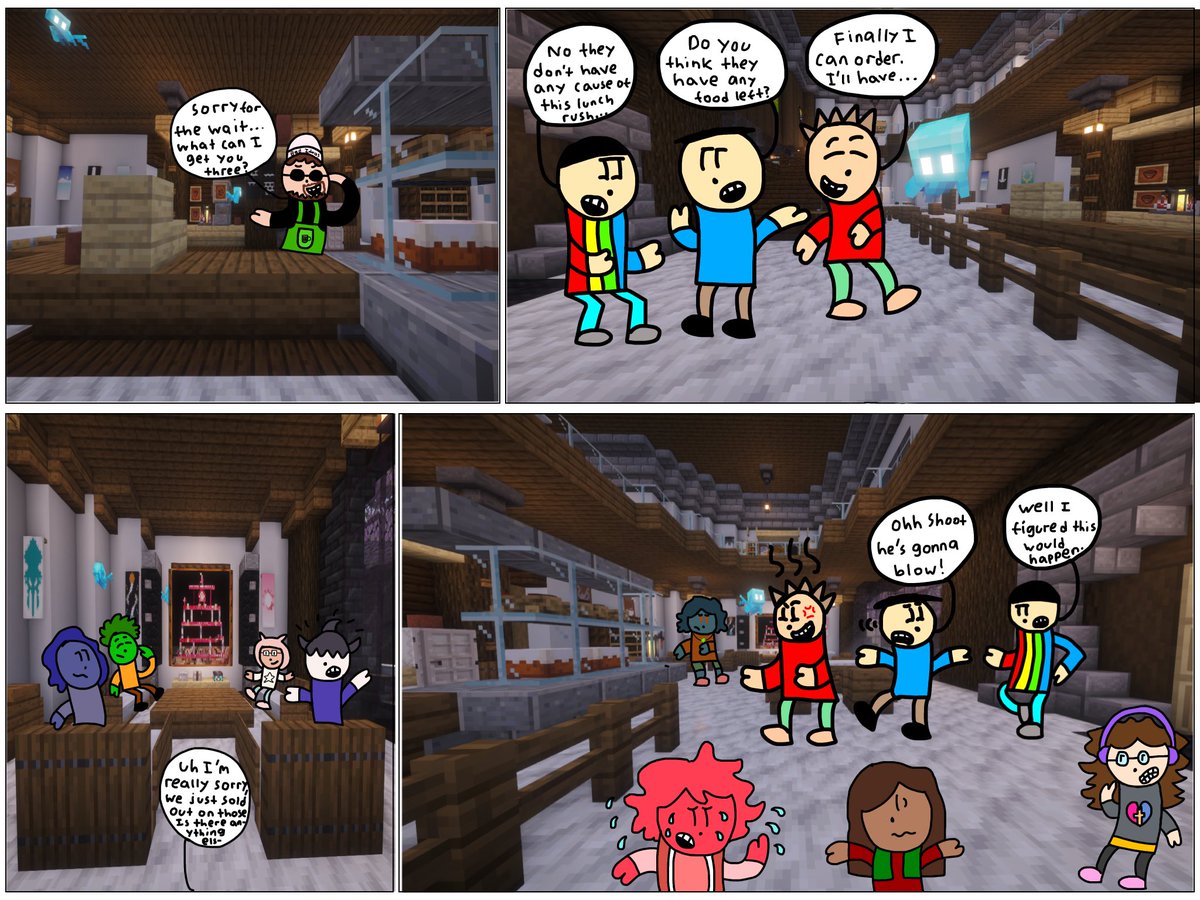 Alright today's the day so let's start things off with a bang with a first ever collaboration comic with <a href="/Fear_Simp/">☕Just_Fear_The_Simp🍉(OPEN COMMS 0/3)</a>’s CB Cafe titled Cafe Chaos! (Featuring: <a href="/KathyH684/">Kathryn|👑Queen of Riggology</a>, <a href="/thenonichannel/">Noni Channel</a>, <a href="/zankow139_2/">ZANKOW!! (COMMISSIONS OPEN)</a>, <a href="/Kit_catzz_/">⋆.˚✮ kit_catz !! ||🍉 ⋆.˚✮</a>, <a href="/Kathemations/">Kathemations</a>, <a href="/DoxixiCoke/">COKE!!! 🍉</a>, <a href="/novash_/">Ash 🍉</a>, <a href="/SebsAltAltAcc/">Sebastian</a>…)