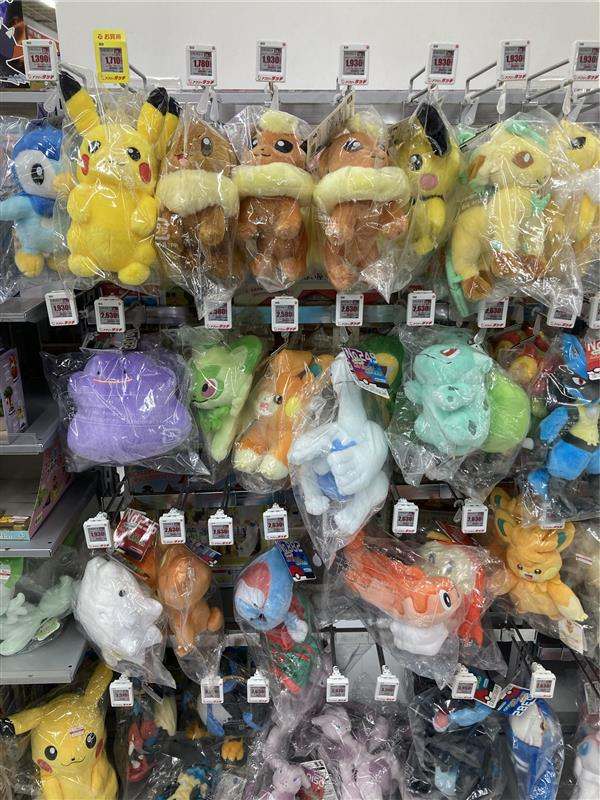 7階 #おもちゃコーナー】 1996年に『ポケットモンスター 赤・緑』が