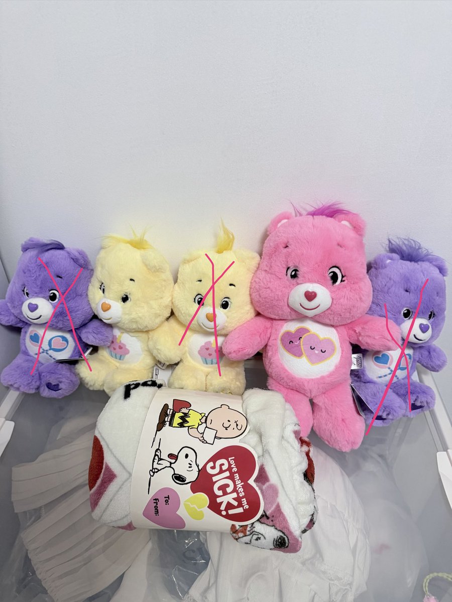 jjhhnncc's tweet photo. ปล่อยต่อน้องสีชมพู 25cm 380รวมส่งค่ะ
ผ้าห่มสนูปปี้ 350 
#ตลาดนัดแคร์แบร์ #ส่งต่อแคร์แบร์ #ส่งต่อcarebear #carebearthailand #ตลาดนัดcarebear https://t.co/O80hrhZ8Pr