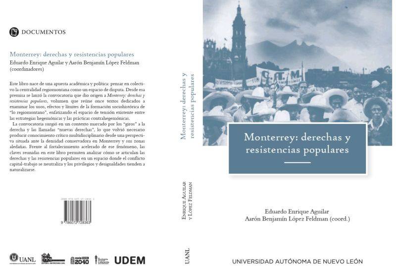 CIESASNoreste's tweet photo. 📚 Ya disponible “Monterrey: derechas y resistencias populares”, editado por la Universidad Autónoma de Nuevo León y la Universidad de Monterrey.

Incluye capítulos de Alberto Barrera Enderle y Aarón López Feldman.

📖 https://t.co/nDAB28XQwD
📖 https://t.co/xrCryzqysm https://t.co/1kJjhuN4jm