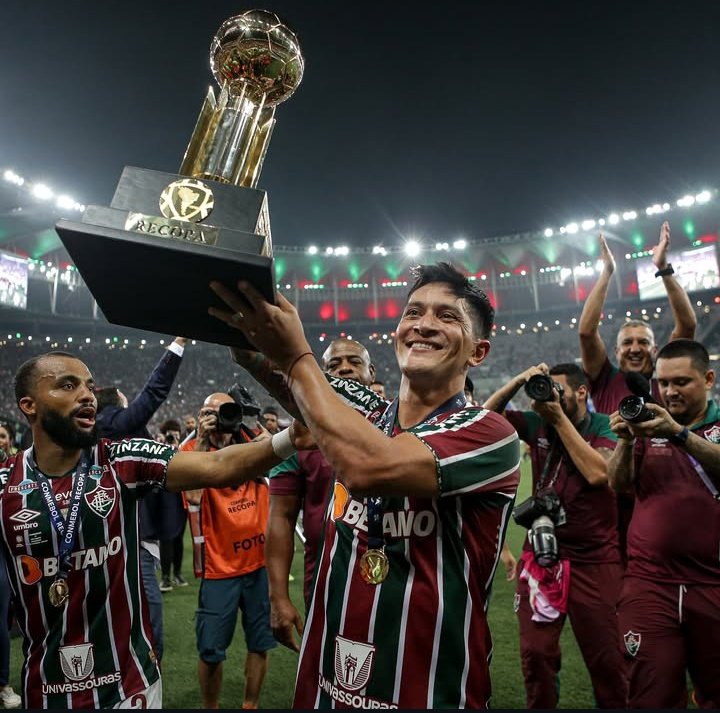 O Fluminense é o último time brasileiro a ser campeão da recopa