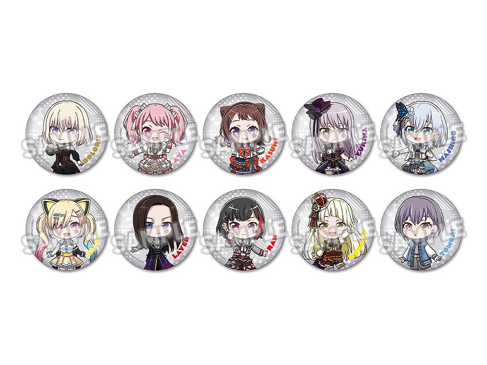 新商品】 BanG Dream!より 『ランダム缶バッジ BanG Dream! ぬいぐるみ