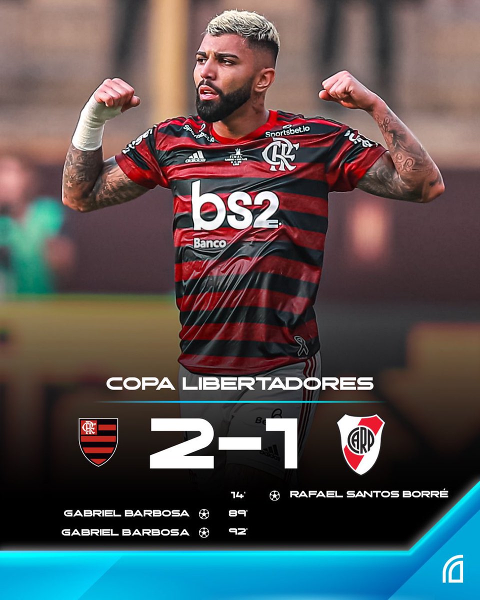 🔙🇧🇷 Esta fue la ÚNICA FINAL INTERNACIONAL que ganó Flamengo ante un club argentino:

❌ DERROTA en la Supercopa Sudamericana 1995 vs. Independiente.
❌ DERROTA en la Copa Mercosur 2001 vs. San Lorenzo.
❌ DERROTA en la Copa Sudamericana 2017 vs. Independiente.
✅ VICTORIA en la