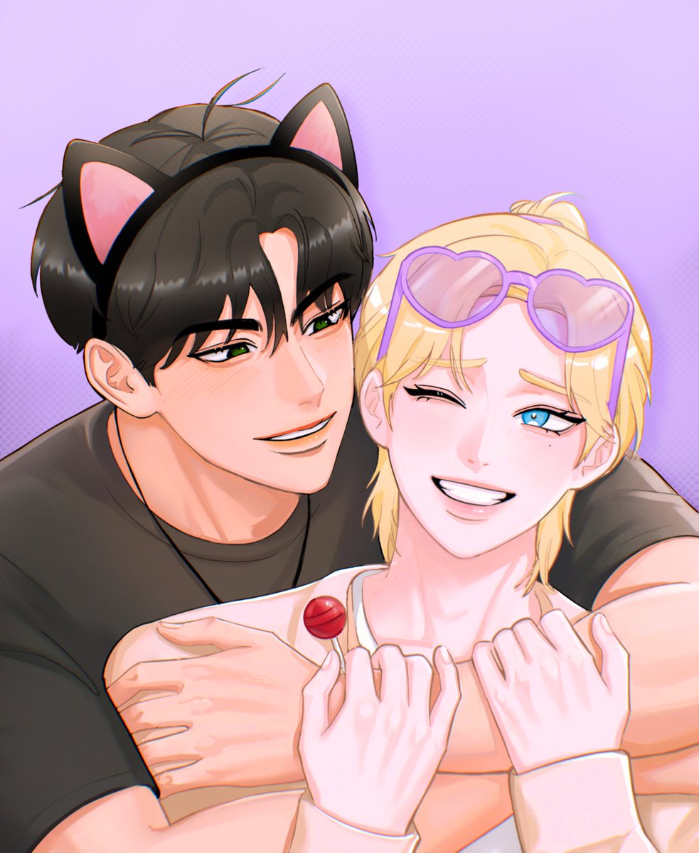 협력했습니다 🖤💜