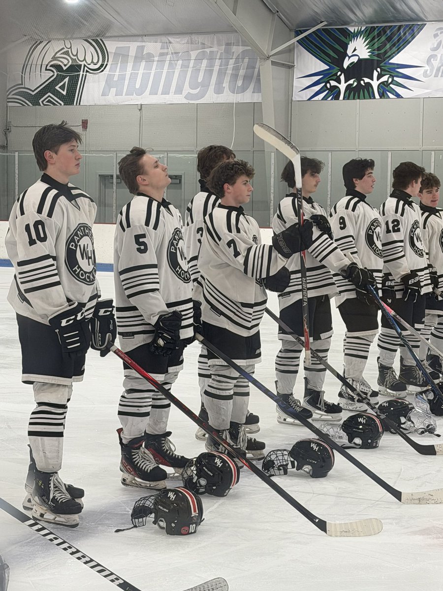 WHathletics's tweet photo. Whitman Hanson Panthers beat the Beverly Panthers tonight 6-3 in the first round of the MIAA Div. 2 State Playoffs. Whitman Hanson got a goal from Senior Chris Ryan and Freshman Matt Chiaramonte to take a 2-0 lead after 1.

Beverly scored on the Power Play to make it 2-1. Whitman Hanson scored two right back. One from Senior Ben Morgan and one from Senior Pat Ryan to take a 4-1 lead. Beverly scored again in the 2nd to make it 4-2 after 2 periods.

Beverly scored again early in the third on the power play to make it 4-3. Whitman Hanson then got two back to back goals by Junior Colin McLaughlin to take a 6-3 lead and secure the victory.
 boys hockey beat the Beverly Panthers tonight 6-3 in the first round of the MIAA Div. 2 State Playoffs. Whitman Hanson got a goal from Senior Chris Ryan and Freshman Matt Chiaramonte to take a 2-0 lead after 1.

Beverly scored on the Power Play to make it 2-1. Whitman Hanson scored two right back. One from Senior Ben Morgan and one from Senior Pat Ryan to take a 4-1 lead. Beverly scored again in the 2nd to make it 4-2 after 2 periods.

Beverly scored again early in the third on the power play to make it 4-3. Whitman Hanson then got two back to back goals by Junior Colin McLaughlin to take a 6-3 lead and secure the victory.