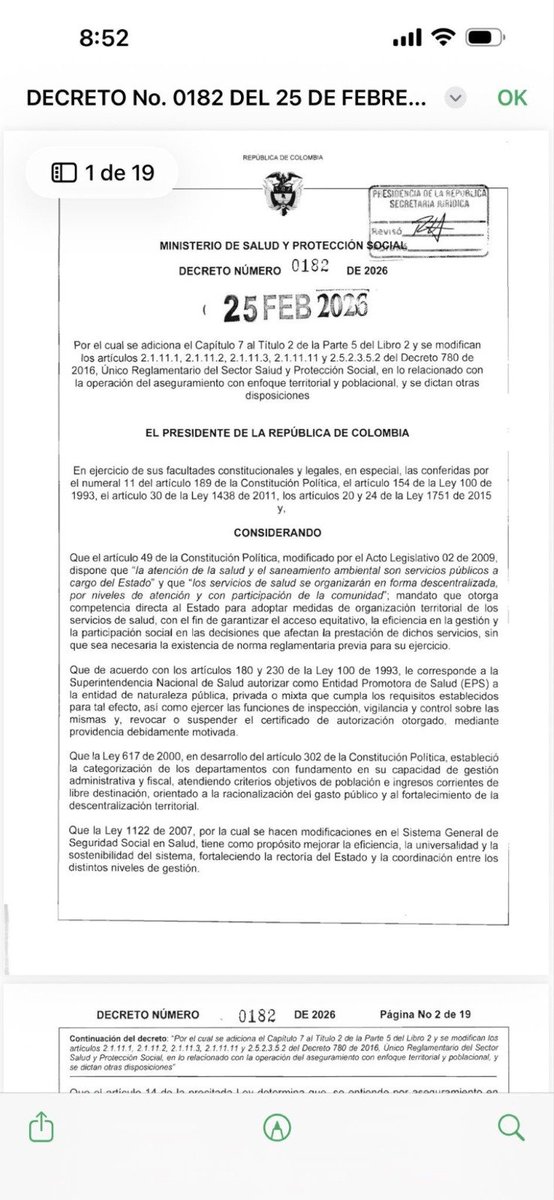 6.5 millones de pacientes de distintas EPS van a ser trasladados a la Nueva EPS. Están llevando la crisis explícita de Carolina Corcho a crímen de lesa humanidad sin reparo alguno. ¿Qué buscan? Dejar completamente destruido el sistema porque ellos creen que es imposible