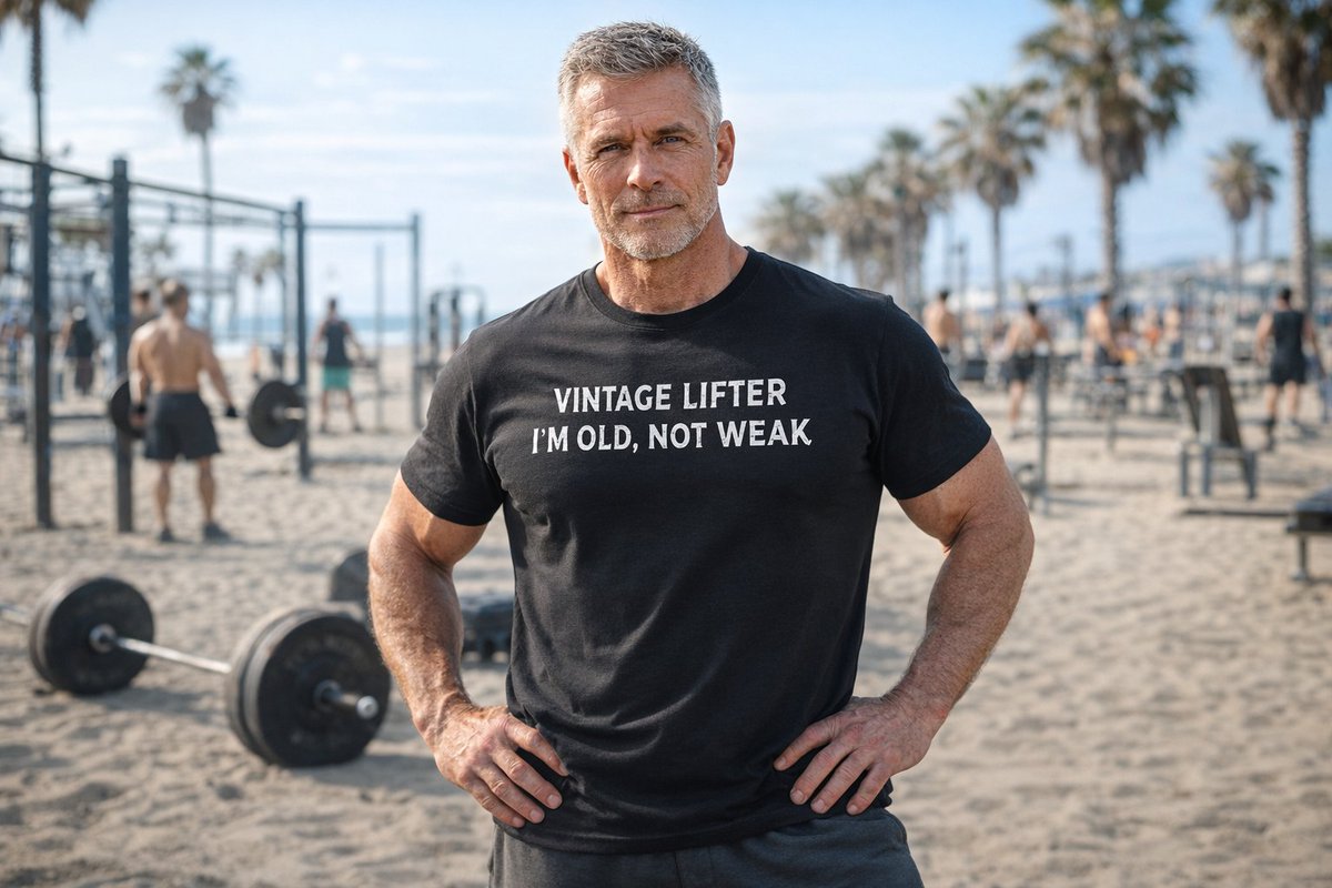 TheDevilsPickle's tweet image. Aging like fine wine, lifting like its 1979! 💪   #OldNotWeak #VintageVibes #thedevilspickle #drinkingtees #nastytees #funnyshirts #americaproud