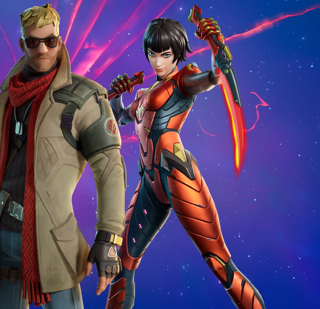 HYPEX's tweet photo. THE ORDER's REMIX FORTNITE SKIN REVEALED

LIKELY SEASON 2 BATTLE PASS https://t.co/wzyhqUeUjR