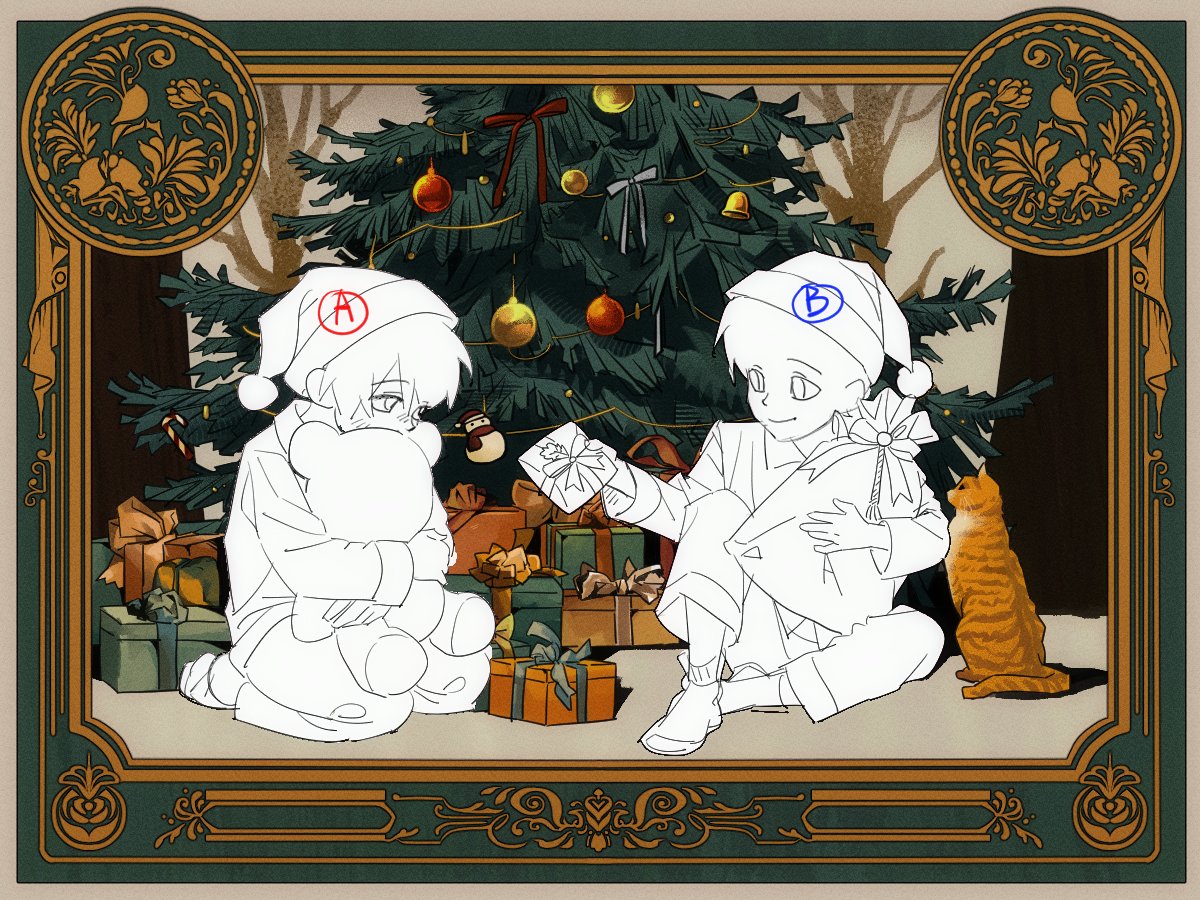 [RT 추첨] 안녕하세요! 고정틀의 수요를 측정하고자 트윗 올립니다... 2월에 크리스마스 컨셉이라니 수요가 있을지 걱정되어서...💦
알티해주시는 한 분께 해당 고정틀 무료로 그려드립니다! 타래에 달아둔 투표에도 관심 주시면 정말 감사하겠습니다...🥺