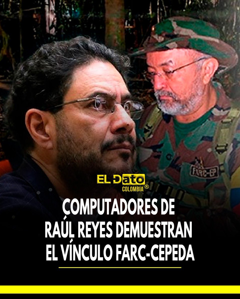 Raúl Reyes socios de Cepeda.