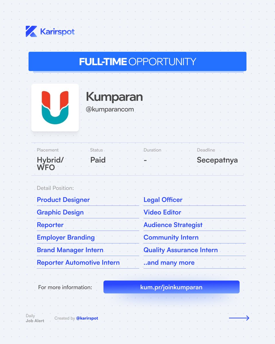 Media dan Komunitas Karir tweet media