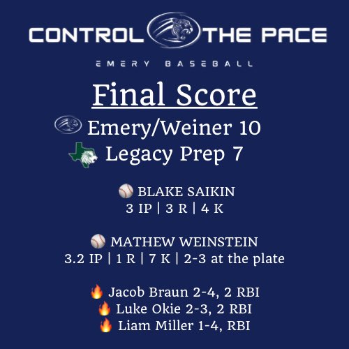 Emery Jaguar Baseball tweet media