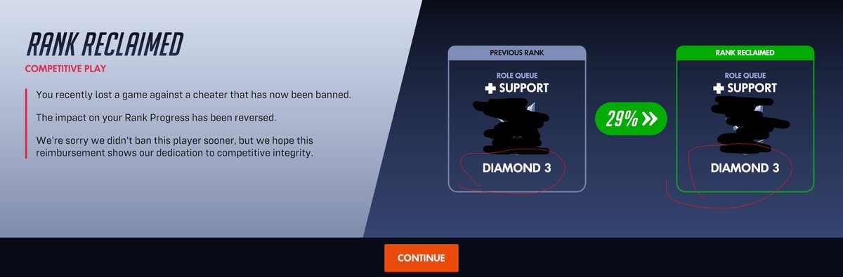 AYEEE LETS FREAKIN GOOO
<a href="/PlayOverwatch/">Overwatch</a>
<a href="/Blizzard_Ent/">Blizzard Entertainment</a>
GOOD STUFF 💯📷 I AM SO GLAD I GOT MY ELO BACK CUZ I TAKE TS SRSLY N I WAS BUMMED OUT AFTER I PLAYED AGAINST THAT CHEATER IT WAS HELLA OBV HE WASNT HIDING IT AT ALL 📷