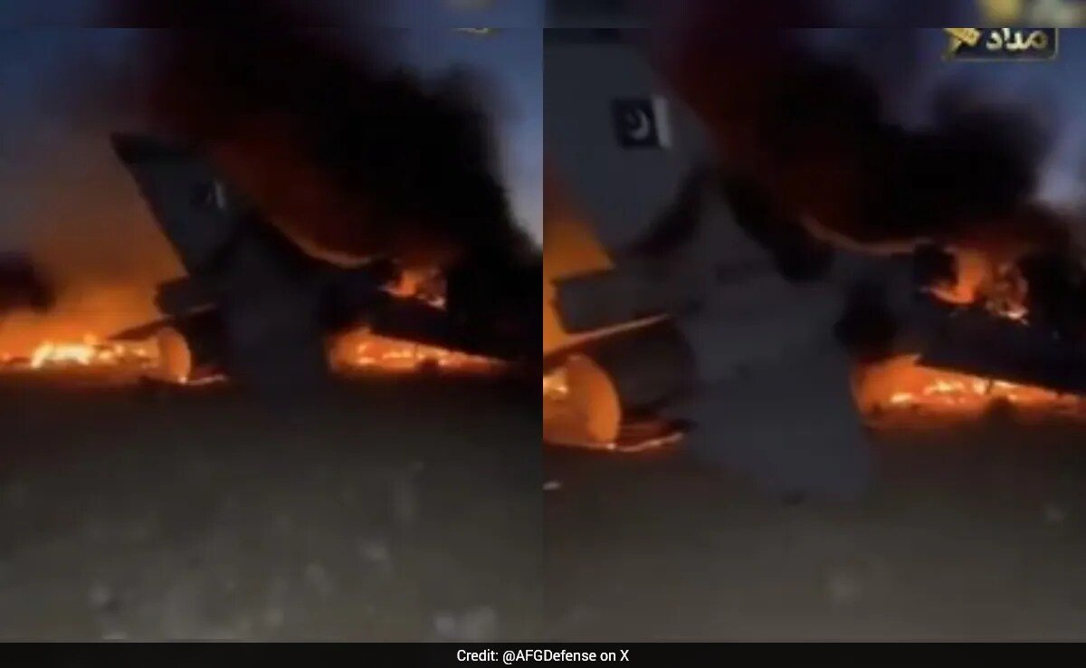 ndtv's tweet image. Pakistan's F-16 Fighter Jet Shot Down: Kabul's Big Claim
ndtv.com/world-news/afg…