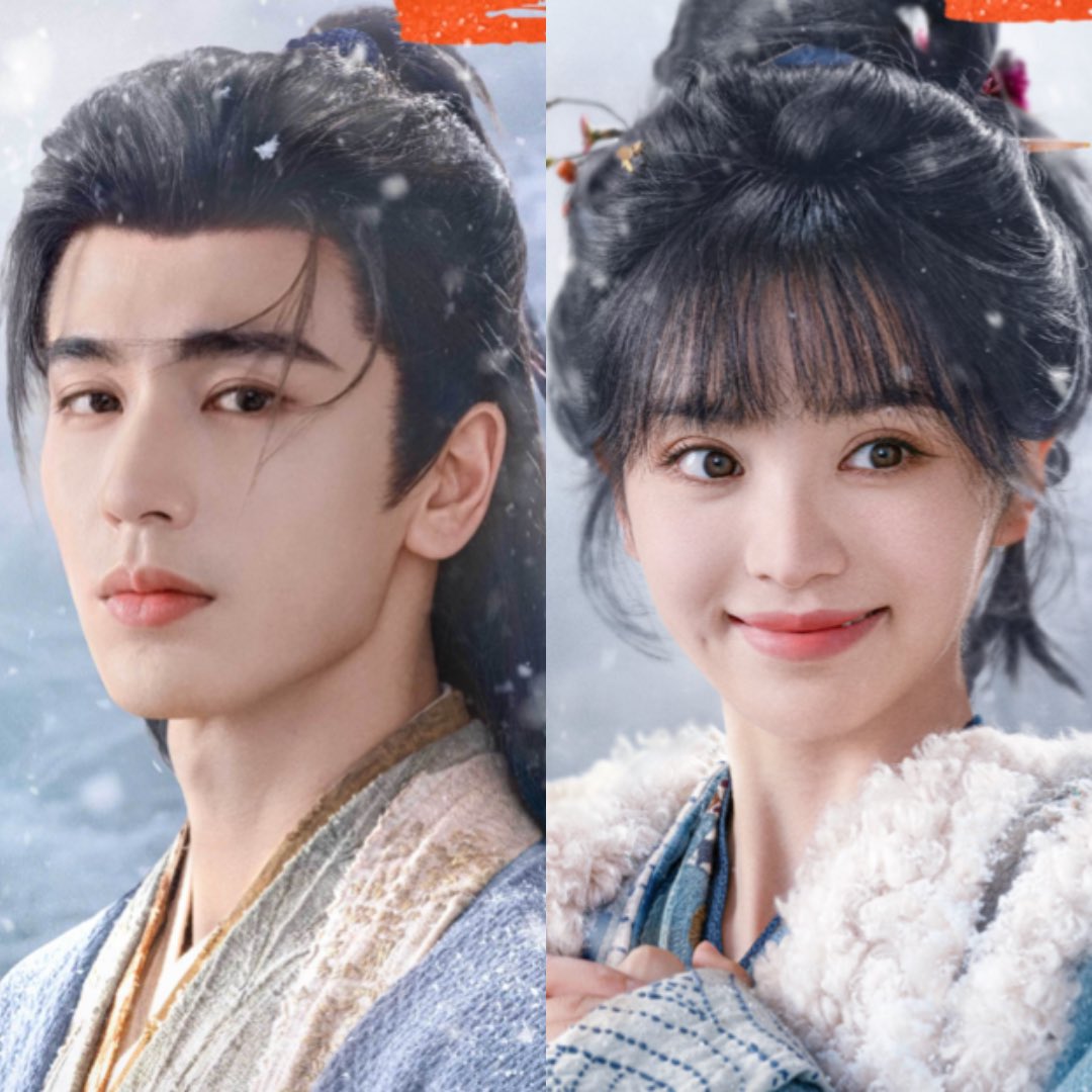 Tencent costume romance drama #PursuitofJade starring #ZhangLinghe #TianXiwei is officially confirmed to broadcast on March 6.