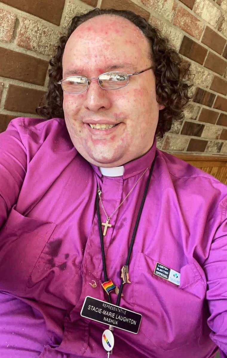 First openly trans US lawmaker admits to horrific child sex charges involving kids as young as 3 years old.  THREE YEARS OLD.

Laughton faces up to 30 years in federal prison.