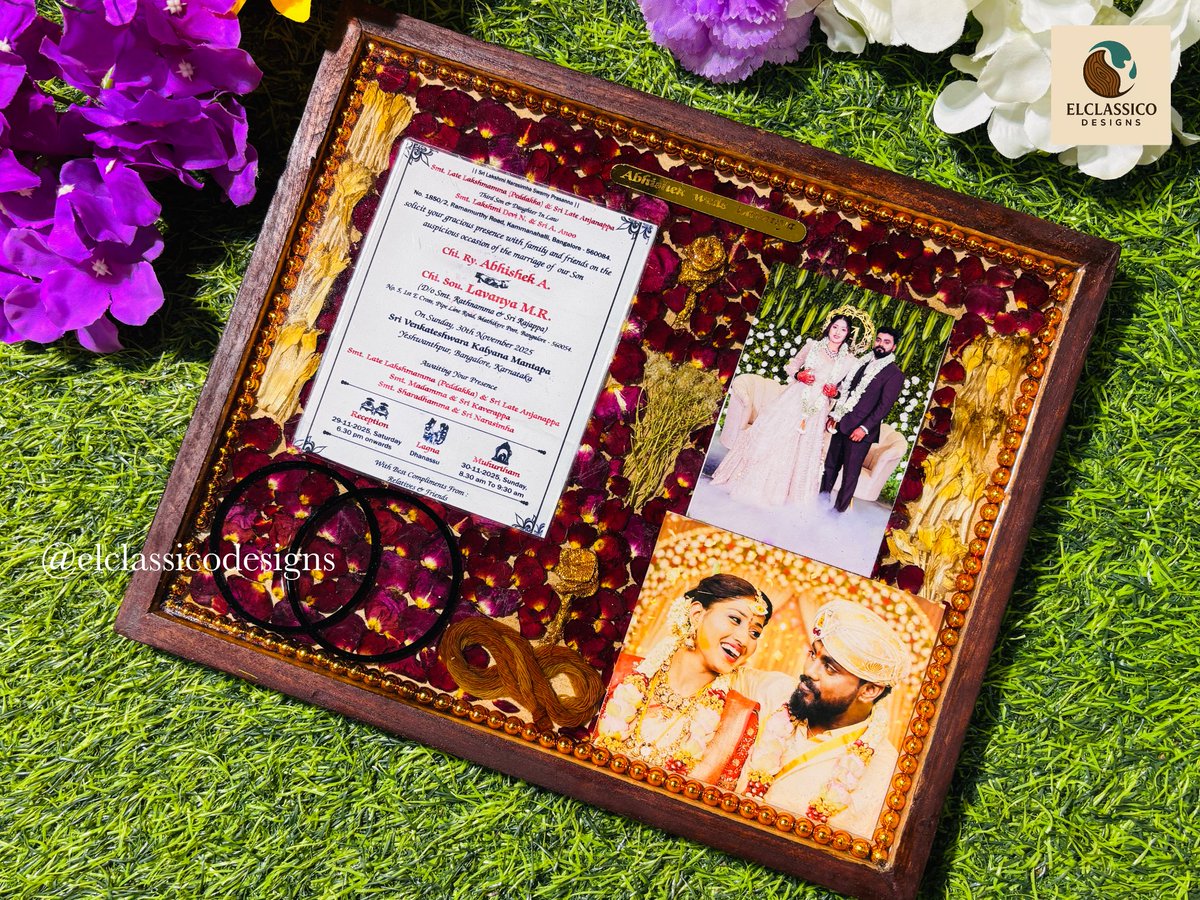 ElclassicoDsgn's tweet image. But this? 👇

If your wedding is coming…
or recently married…
You NEED this.

Limited custom slots every month.
DM now before we close bookings.

📞 8884488949

#elclassicodesigns
#ResinFrame
#WeddingKeepsake
#CoupleGoals
#MemoryPreserved
