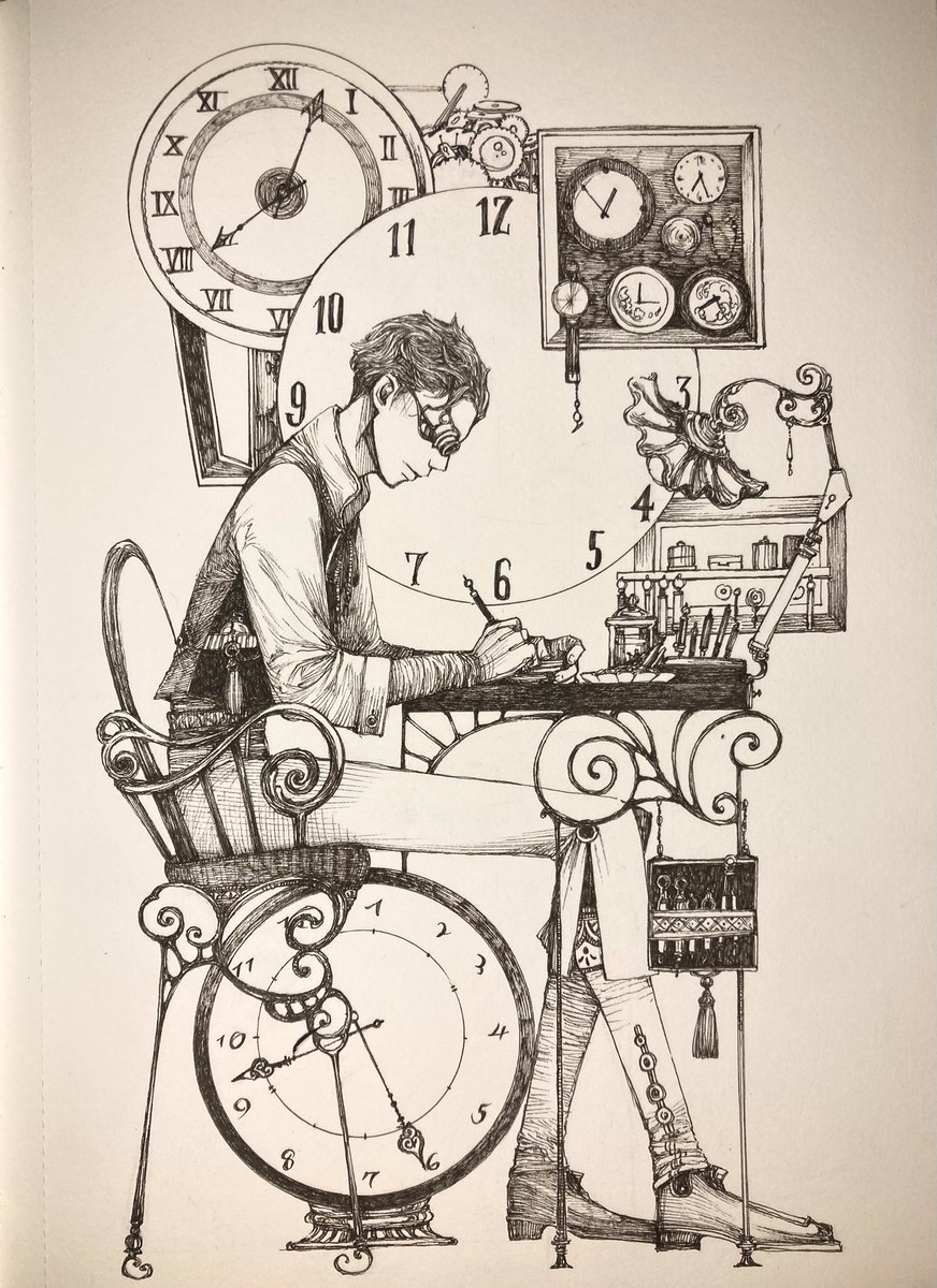 #アナログイラスト 
#illustration 
#pendrawing 
#ペン画