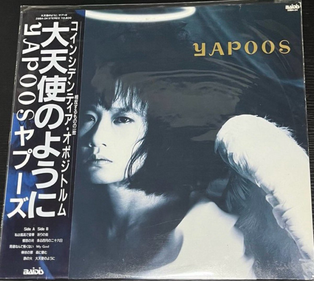 ヒューマン白黒・バック色付きジャケ貼ろうぜ 戸川純さん関連から選