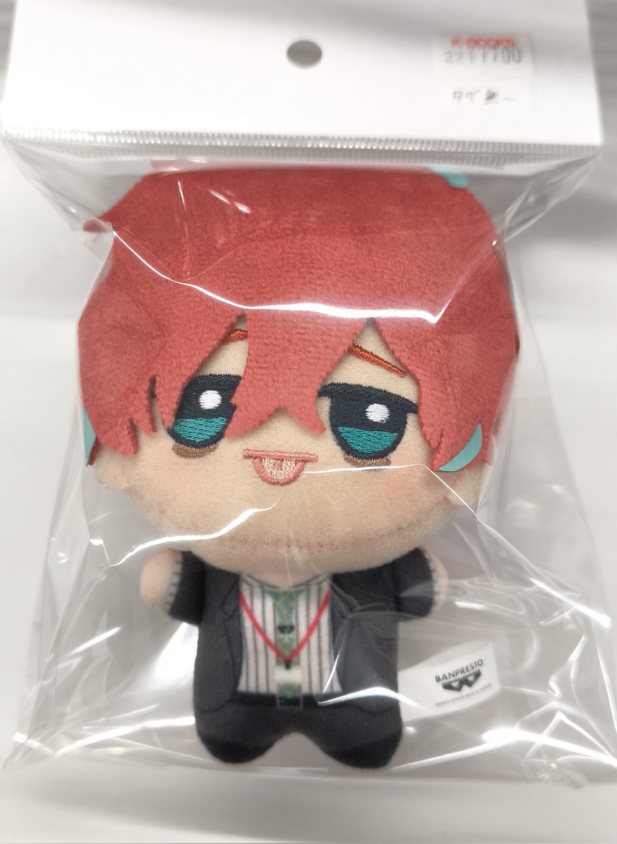 入荷情報】ヒプマイ ◇ちびぐるみ ・観音坂独歩 ⚠タグ無し 入荷致し