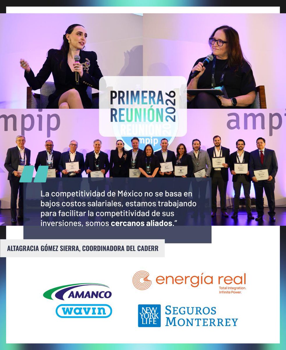 AMPIP Asociación Mexicana de Parques Industriales tweet media