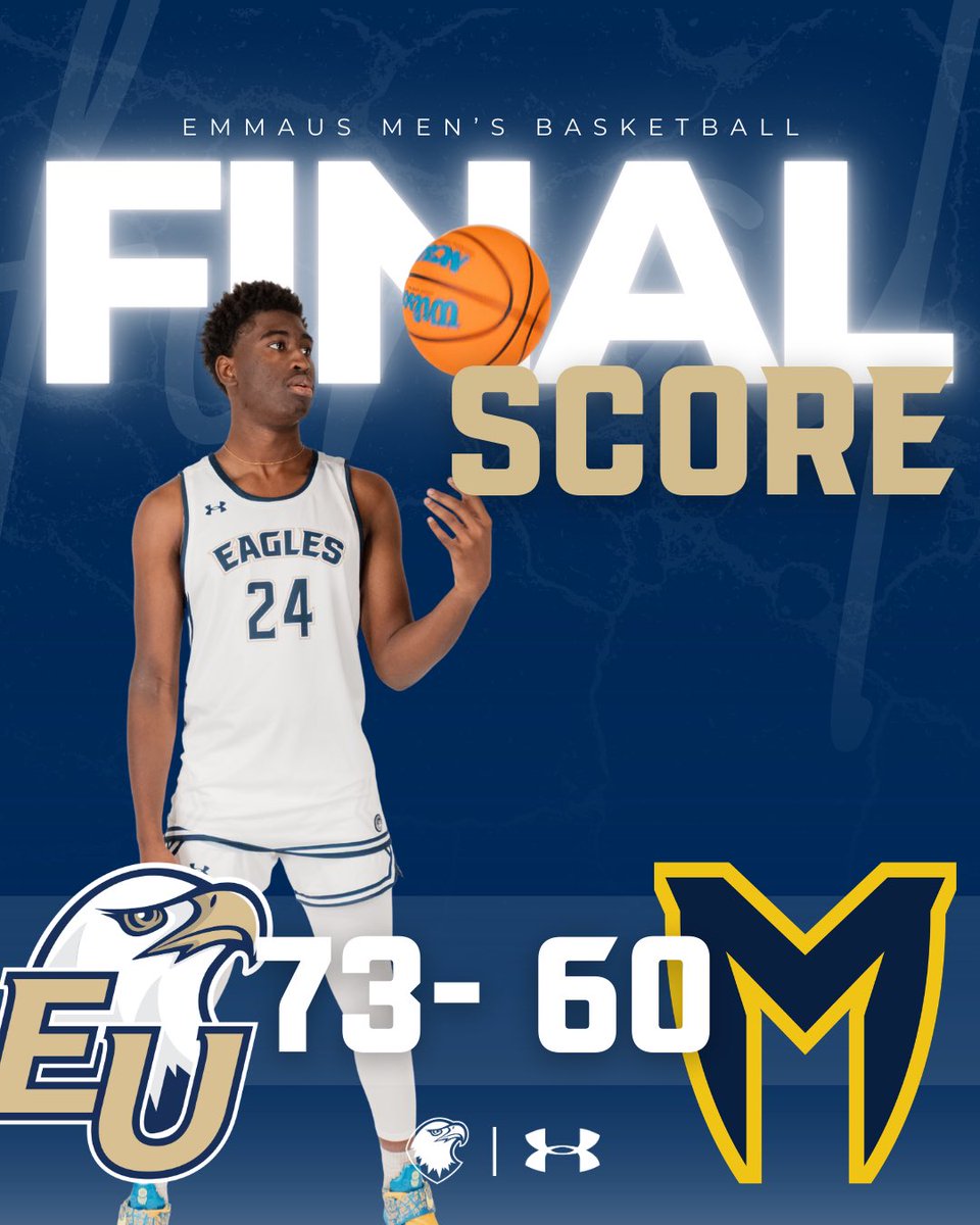 Emmaus University Men's Basketball tweet media