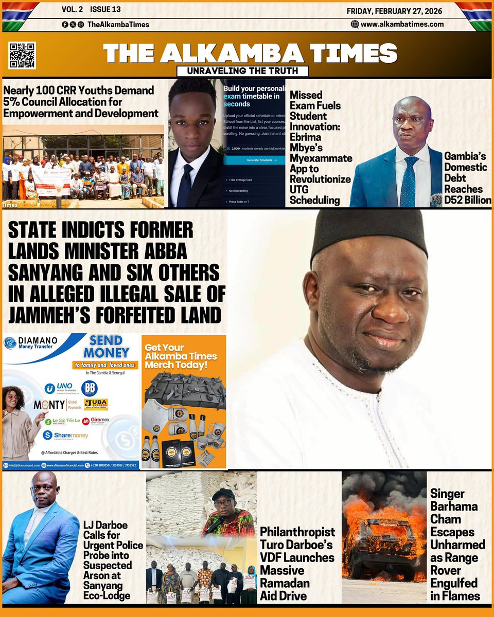 Discover the Friday, February 27, 2026 edition of The Alkamba Times digital newspaper, packed with the freshest breaking news and headline stories. Dive into our comprehensive analysis of key events and unfolding developments. Head over to alkambatimes.com for full access