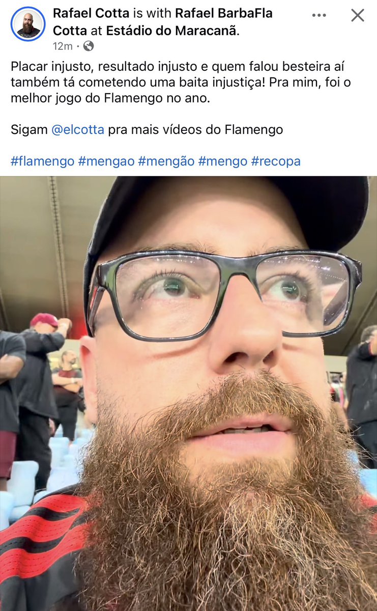 “Melhor jogo do Flamengo no ano” vai tomar no cu seu ex gordo do CARALHO!