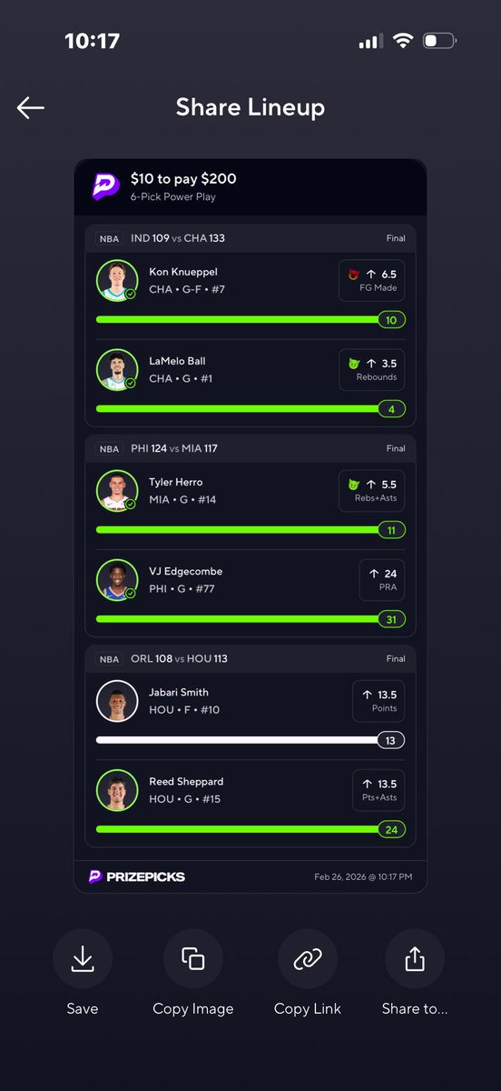 TraceyDupree's tweet photo. Imagine if I was able to login and cash out early….. @PrizePicks https://t.co/StUMP5YDKG
