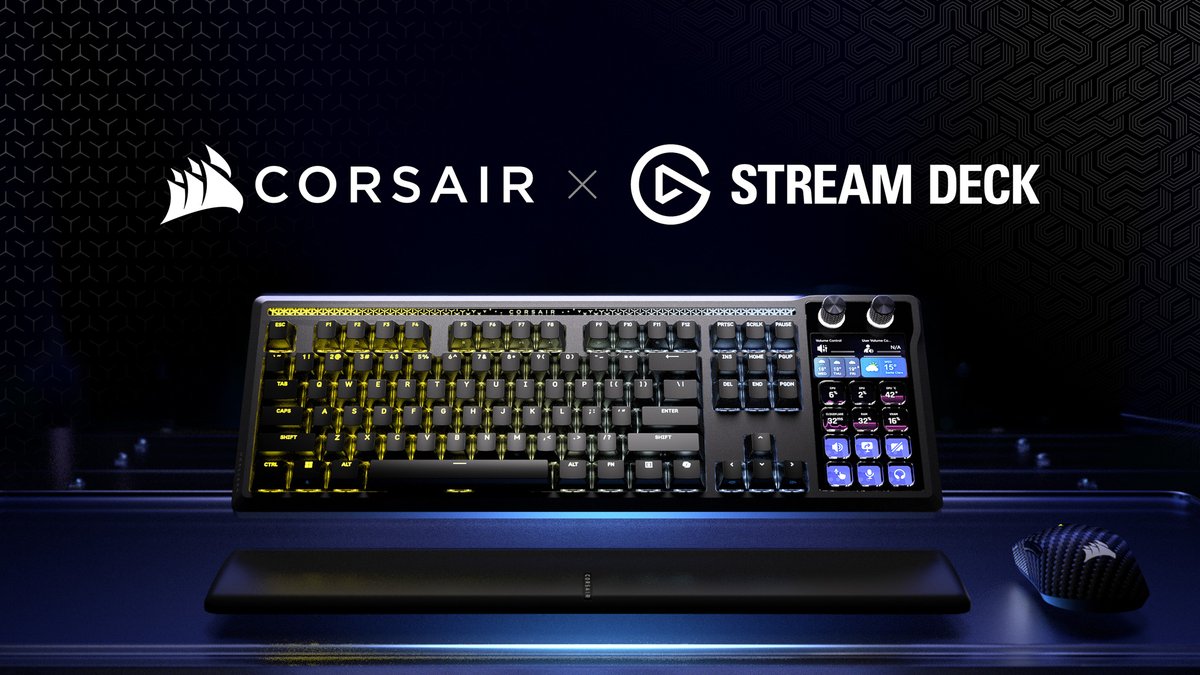 Corsairより新製品、Elgato StreamDeckと融合したGALLEON 100 SDが本日発表。

ゲーム内のコマンド、レイド中のルーティンから複雑なスキルまでワンタッチアクセス。
OBS、Discordを始め様々なアプリと連携して快適に操作できゲーム配信者の味方です🔥