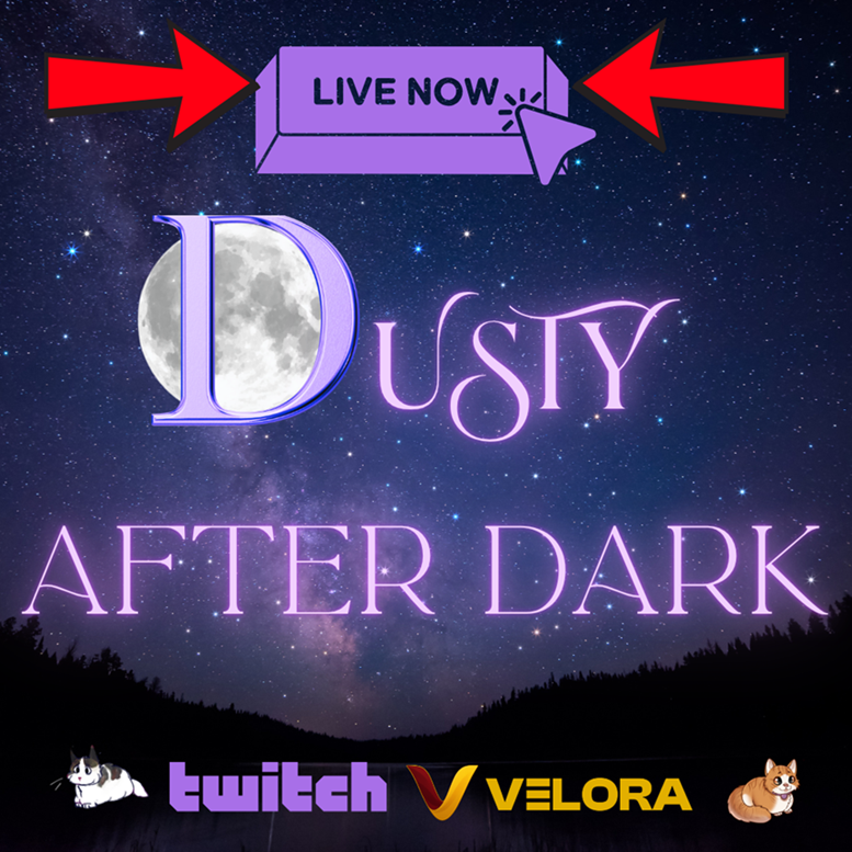 ChatWithDusty's tweet image. Dusty After Dark Is Live Now!

#funny #gamming #dustiria
@dragons-nest.bsky.social @DragonsnestTeam