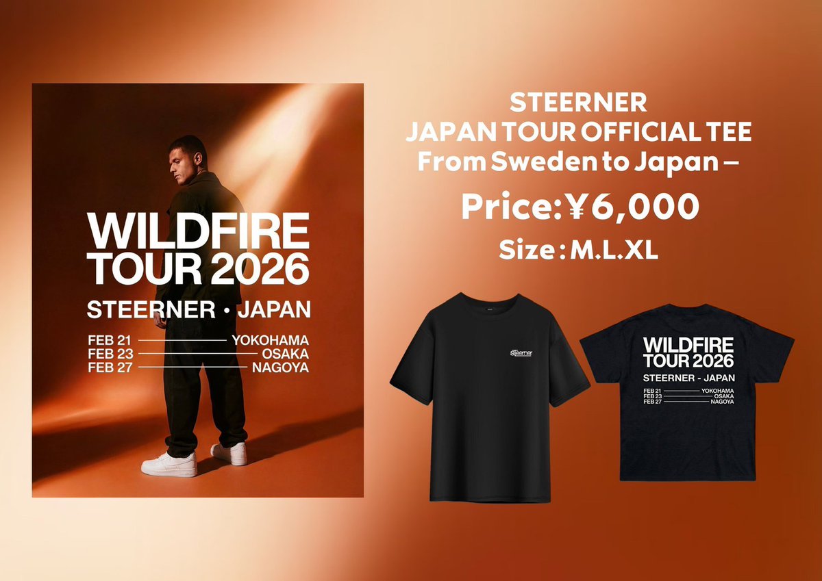 w_052's tweet photo. 2/27（fri）
いよいよ今夜はSteerner 出演
Japan Tour Official TEEも販売！
今夜はWで決まり！

ぜひぜひお待ちしております
0pen 19:～ https://t.co/31ph0YfulS