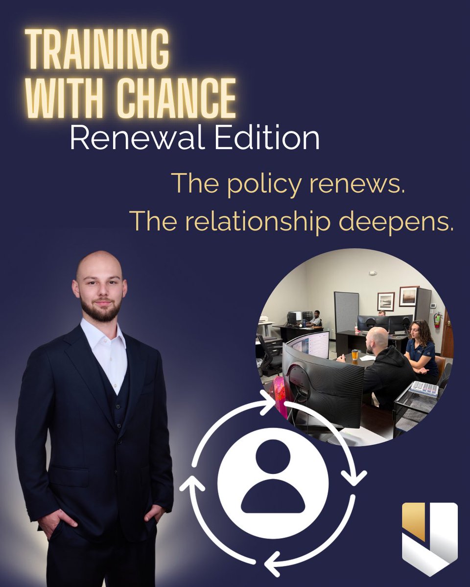 InsuranceJacobs's tweet photo. New business is where the relationship starts.
Renewals are where the relationship deepens. 🤝

On Wednesdays, we train — and Training with Chance never misses. 💪

#JacobsInsurance #TrainingWithChance #RelationshipsMatter #OnWednesdaysWeTrain https://t.co/xXeLyFxEmM