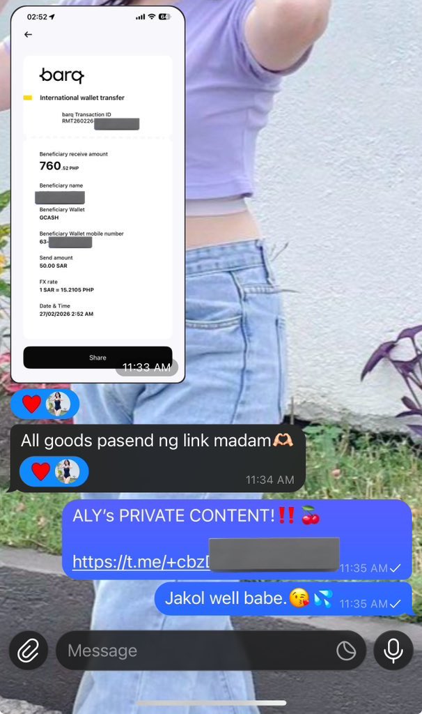 Thankyou for trusting mwuaa.😘🫶🏻

Telegram : t.me/alysha110796

#alter #alterph #sellingcontent #buyingcontent #remitly #PayPal #dm4menu #nsfwtwt #alterpinayph #alterphillipines